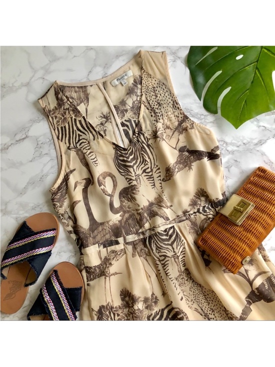 Madewell Dresses & Skirts - NWT Madewell Silk Safari Sketch Dress